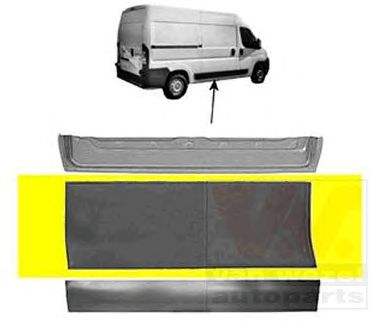 VAN WEZEL 1747178 -  Дверь, кузов